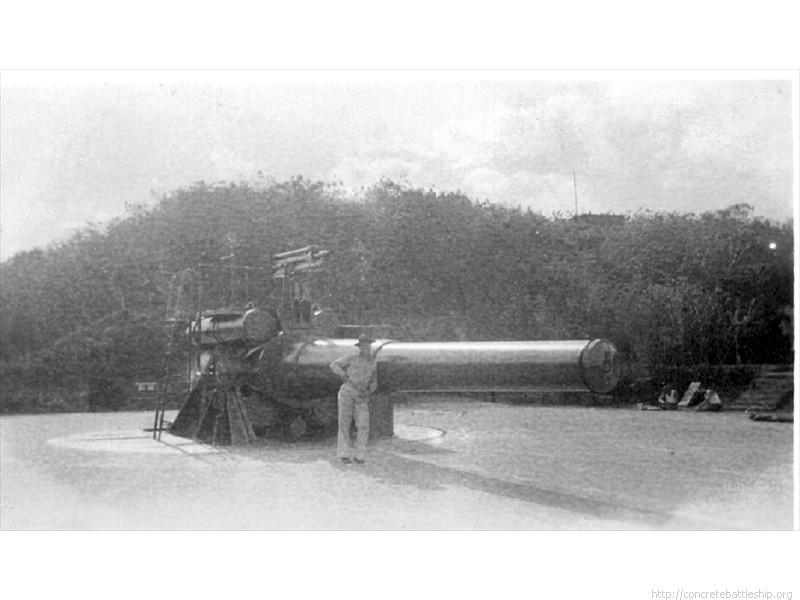 Kuncken & 12 inch cannon at Ft Mills