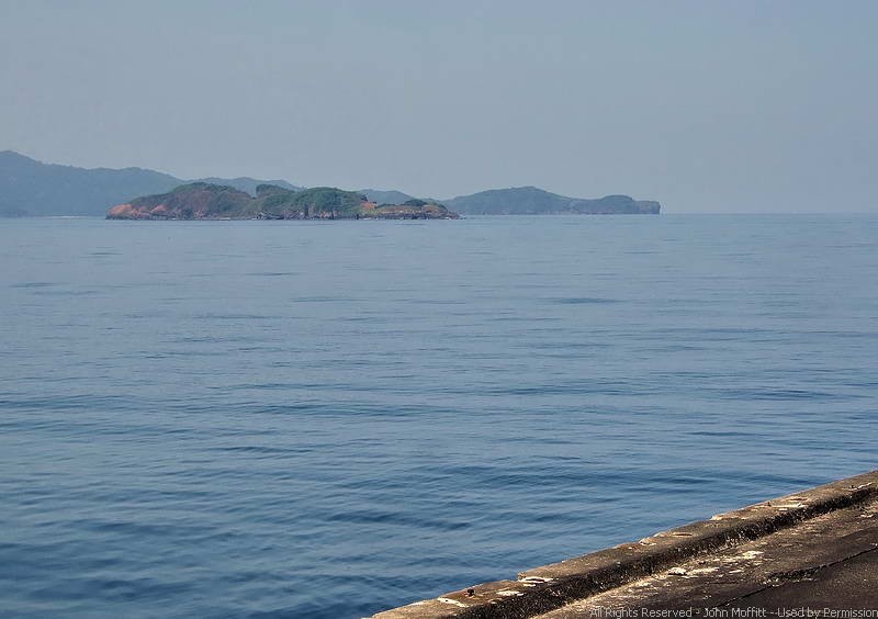 View of Carabao Island (Fort Frank) from Fort Drum.