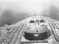 1936-38 - 14 inch Shells On Deck Fort Drum 1937